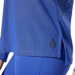 Woman T-Shirt Reebok CrossFit Jacquard LS Tee - DU5102