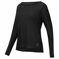 Woman T-Shirt Reebok CrossFit Jacquard LS Tee - DU5109