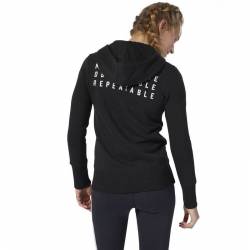 Woman hoodie Reebok CrossFit Zip Hoodie - DP6214