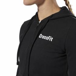 Woman hoodie Reebok CrossFit Zip Hoodie - DP6214