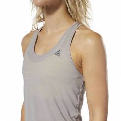 Woman top Les Mills Active Chill SLUB TANK - DV2705