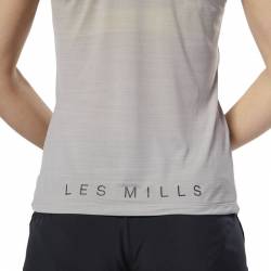 Woman top Les Mills Active Chill SLUB TANK - DV2705