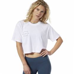 Woman top Les Mills CROP TEE - DV2717