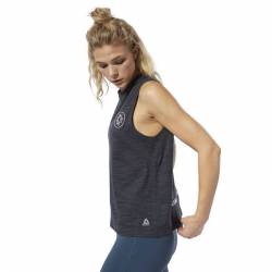 Woman top Les Mills Marble Tank - DV2714