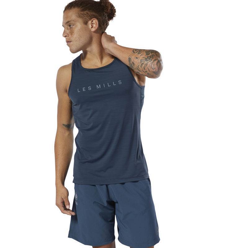 Man T-Shirt Les Mills SPEEDWICK SPEED SHORT - DV2726
