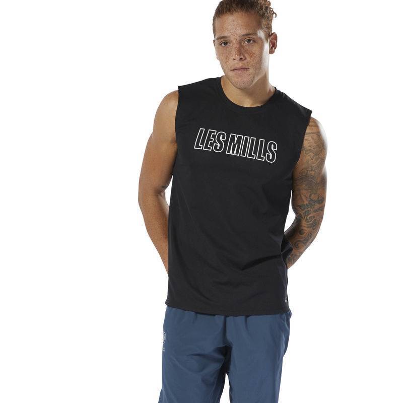 Man T-Shirt Les Mills Sleeveless Tee - DV2699
