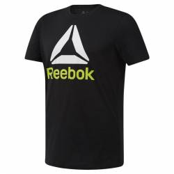 Man T-Shirt Man T-Shirt QQR- Reebok Stacked - DU4691