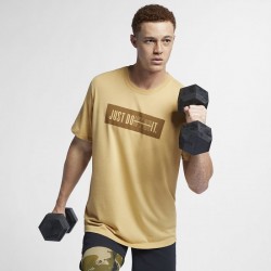 Man T-Shirt Nike DB bar - green