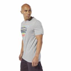 Man T-Shirt Reebok CrossFit Neon Retro Tee - DT2819