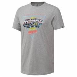 Man T-Shirt Reebok CrossFit Neon Retro Tee - DT2819