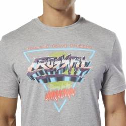 Man T-Shirt Reebok CrossFit Neon Retro Tee - DT2819