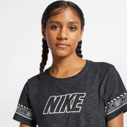 Woman T-Shirt NIKE DRY TEE DFC BRAND SLUB