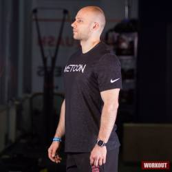 Man T-Shirt Nike Metcon - black