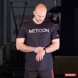 Man T-Shirt Nike Metcon - black