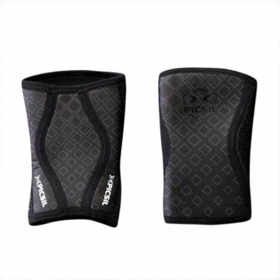 Kniebandagen Picsil - 5 mm - schwarz (2 Stuck)