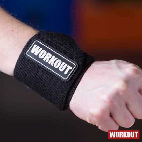 Bandáže zápěstí 48 cm WORKOUT - černý
