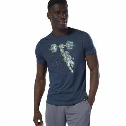 Man T-Shirt GS Gravity Sucks Crew - DP6189