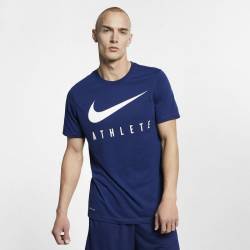 Man T-Shirt Nike Athlete - navy