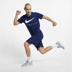Man T-Shirt Nike Athlete - navy