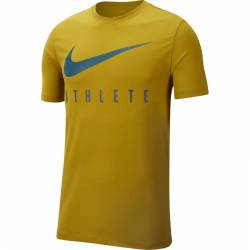 Man T-Shirt Athlete Dri-FIT Swoosh - yellow