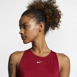 Woman Top Nike ALL OVER MESH - red