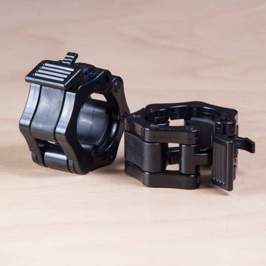 Plastový uzávěr na osu 50 mm - černé (pár)