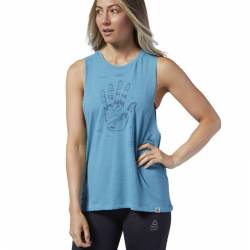 Woman top Reebok CrossFit Science Hand Muscle - DU4605