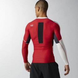 Pánské tričko CrossFit PWR5 kompresní tričko dlouhý rukáv - AB4904