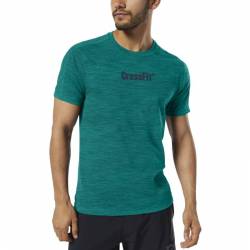 Man T-Shirt Reebok CrossFit Marble Melange CrossFit Tee - EC1483