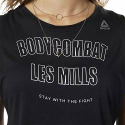 Woman top Les Mills BODY COMBAT MUSCLE TANK - ED3678