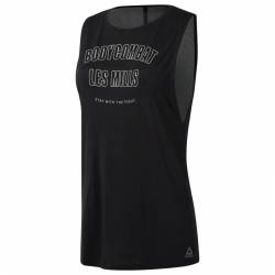 Woman top Les Mills BODY COMBAT MUSCLE TANK - ED3678