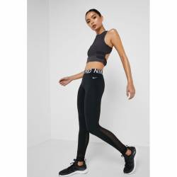 Woman Tight Nike Tight Mini Swoosh black