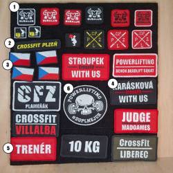 Nášivka na přání / patch