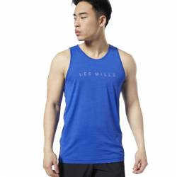 Man T-Shirt Les Mills Active Chill TANK - ED0583