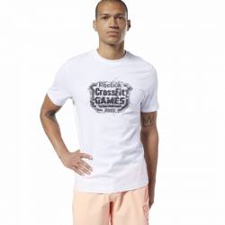 Man T-Shirt Reebok CrossFit Distressed Crest Tee - EC1467