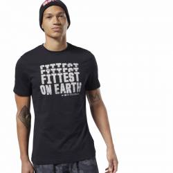 Man T-Shirt Reebok CrossFit Fittest on Earth Tee - EC1464