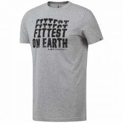 Man T-Shirt Reebok CrossFit Fittest on Earth Tee - DY8428