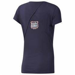 Woman T-Shirt Reebok CrossFit AC + Cotton Tee Games - DY8417