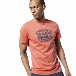 Man T-Shirt Reebok CrossFit Distressed Crest Tee - EC1463