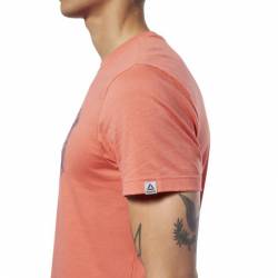 Man T-Shirt Reebok CrossFit Distressed Crest Tee - EC1463