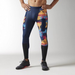 Kompresní kalhoty Crossfit TIGHT AOP B45161