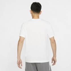 Man fitness T-Shirt Nike TRAINING - white