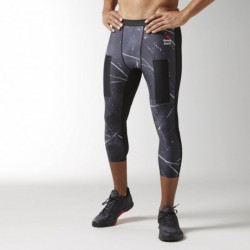 Pánské kompresní kalhoty crossfit COMP 3/4 TGHT