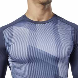 Man compression T-Shirt OST LS Tee - Printed - EC0958