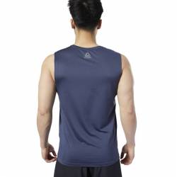 Man Top Les Mills AC Vent Sleeveless Tee - ED0610