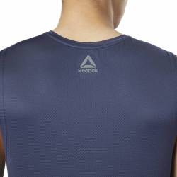 Man Top Les Mills AC Vent Sleeveless Tee - ED0610