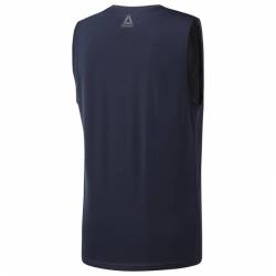 Man Top Les Mills AC Vent Sleeveless Tee - ED0610