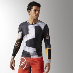 Pánské kompresní tričko ENGINEERED LS TOP B45167