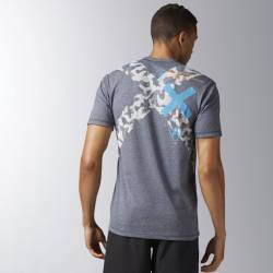 Man T-Shirt CrossFit RCrossFit BURNOUT TEE B45157