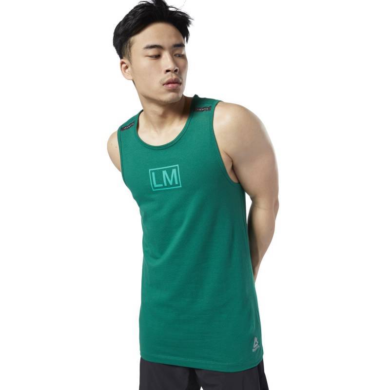 Man Top Les Mills PERF COTTON TANK - ED0570